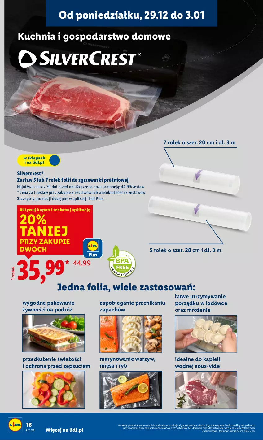 Gazetka promocyjna Lidl - GAZETKA - ważna 29.12.2025 do 03.01.2026 - strona 16 - produkty: Bieganie, Por, Silvercrest