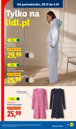 Gazetka promocyjna Lidl - GAZETKA - Gazetka - ważna od 03.01 do 03.01.2026 - strona 17 - produkty: Koszula nocna, Kosz, Koszula, Dres, Spodnie, Bluza, Spodnie dresowe