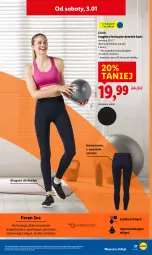 Gazetka promocyjna Lidl - GAZETKA - Gazetka - ważna od 03.01 do 03.01.2026 - strona 33 - produkty: Ubrania, Sok, Por, Gin, Stek, Sport, Legginsy, LG