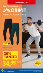 Gazetka promocyjna Lidl - GAZETKA - Gazetka - ważna od 03.01 do 03.01.2026 - strona 4 - produkty: Dres, Spodnie, Spodnie dresowe