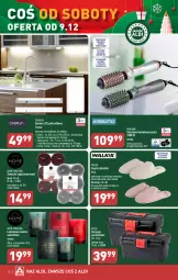 Gazetka promocyjna Aldi - Artykuły przemysłowe i tekstylia - Gazetka - ważna od 09.12 do 09.12.2023 - strona 12 - produkty: Top, Kapcie, Suszarka, Listwa