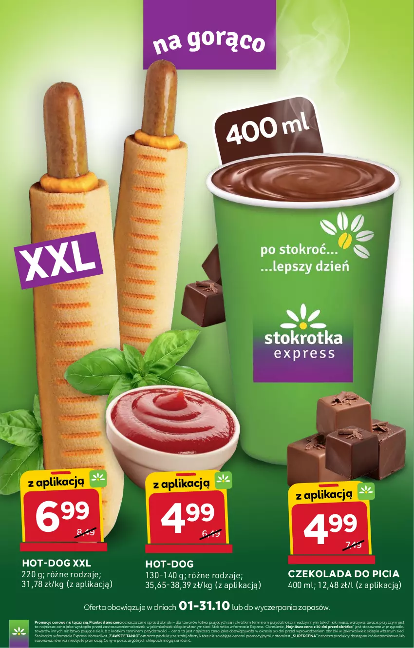 Gazetka promocyjna Stokrotka - Express - ważna 22.10 do 28.10.2026 - strona 5 - produkty: Czekolada, Mięso, Owoce, Warzywa