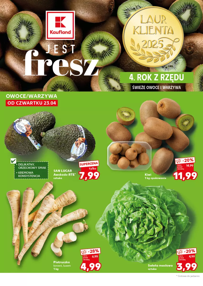 Gazetka promocyjna Kaufland - Mocny Start - ważna 27.04 do 28.04.2026 - strona 12 - produkty: Laur, LG, Pietruszka