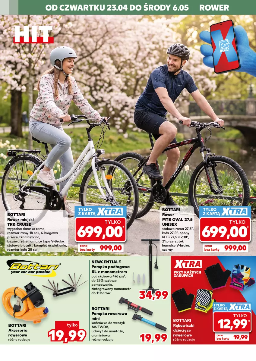 Gazetka promocyjna Kaufland - Mocny Start - ważna 27.04 do 28.04.2026 - strona 30 - produkty: Opony, Pompka, Rama, Rower