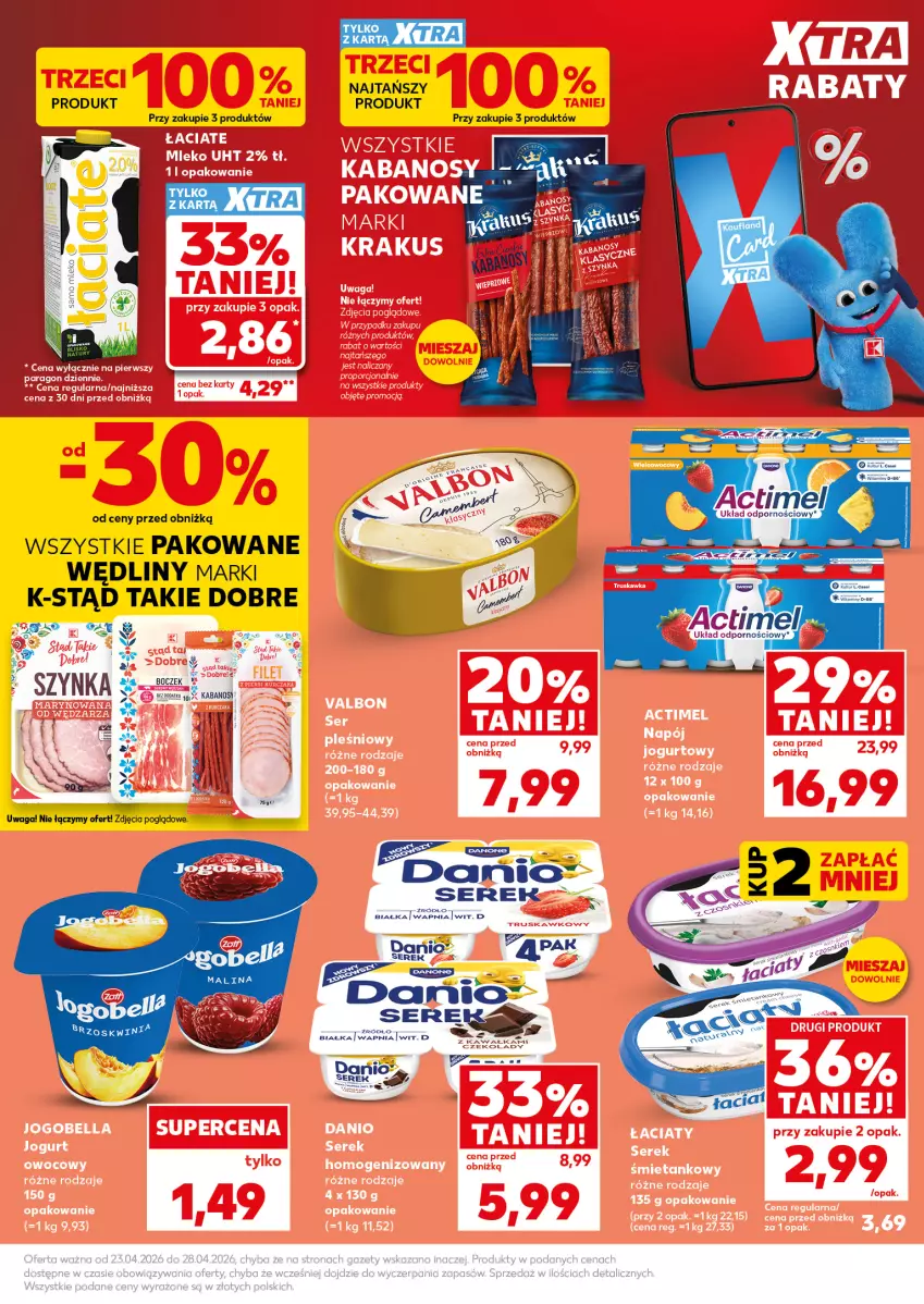 Gazetka promocyjna Kaufland - Mocny Start - ważna 27.04 do 28.04.2026 - strona 9 - produkty: Boczek, Kabanos, Por, Ser, Serek, Waga