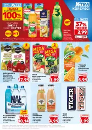 Gazetka promocyjna Kaufland - Mocny Start - Gazetka - ważna od 28.04 do 28.04.2026 - strona 27 - produkty: Nałęczowianka, Sok, Sok jabłkowy, Tiger, Tymbark, Woda mineralna, Napój niegazowany, Woda, Napój