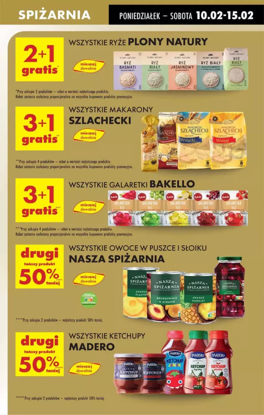 Gazetka promocyjna Intermarche - ważna 10.02 do 12.02.2025 - strona 38 - produkty: Ba!, Gala, Galaretki, Ketchup, Makaron, Owoce, Por, Ryż