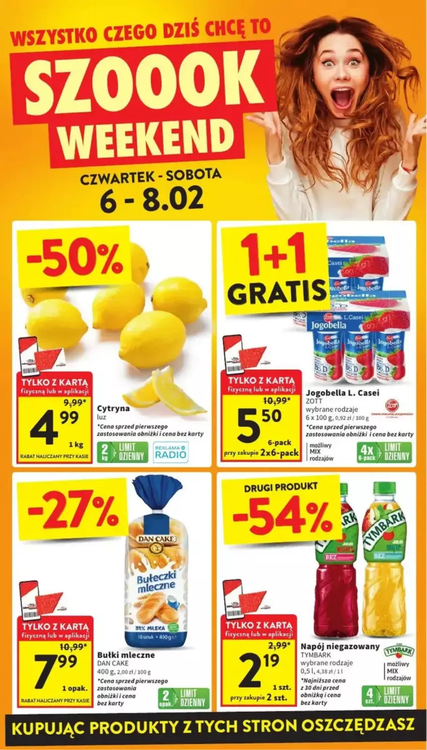 Gazetka promocyjna Intermarche - ważna 10.02 do 12.02.2025 - strona 45 - produkty: Bell, Bella, Dan Cake, Jogobella, LANA, Napój, Napój niegazowany, Tymbark