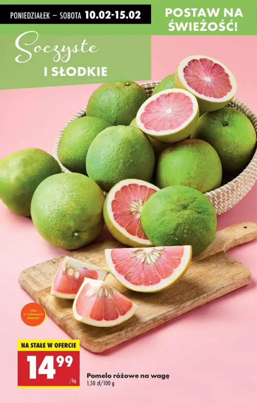 Gazetka promocyjna Intermarche - ważna 10.02 do 12.02.2025 - strona 66 - produkty: Pomelo