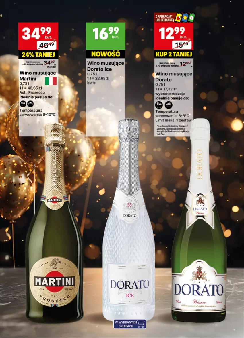 Gazetka promocyjna Delikatesy Centrum - DeliBarek DC51-DC52 - ważna 16.12 do 31.12.2024 - strona 6 - produkty: Martini, Mus, Prosecco, Rum, Ser, Wino, Wino musujące