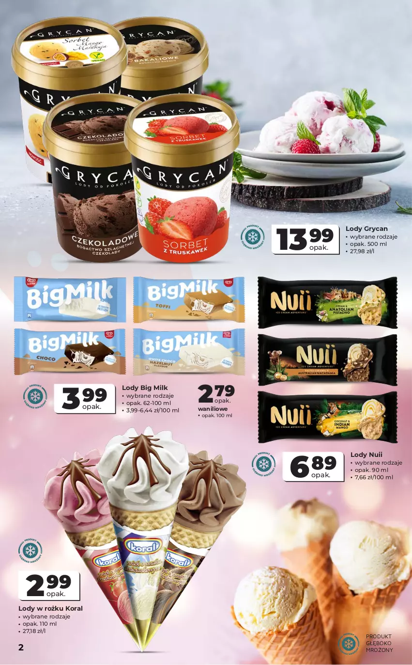 Gazetka promocyjna Odido - Gazetka Odido - ważna 19.08 do 01.09.2026 - strona 2 - produkty: Big Milk, Gry, Lody