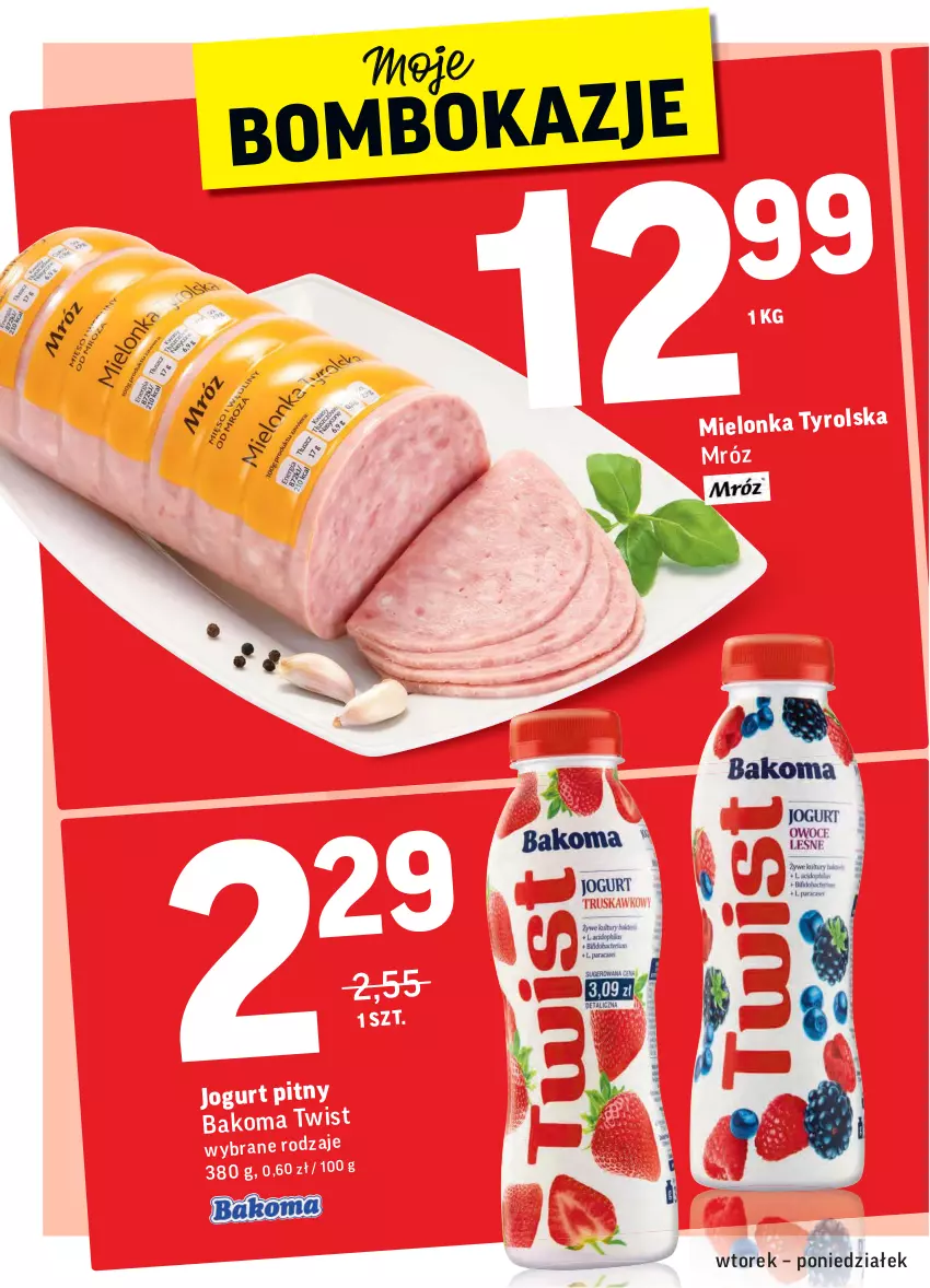 Gazetka promocyjna Intermarche - ważna 19.10 do 25.10.2021 - strona 2 - produkty: Bakoma, Jogurt, Jogurt pitny