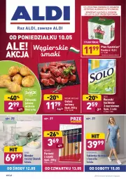 Gazetka promocyjna Aldi - Gazetka - ważna od 15.05 do 15.05.2021 - strona 1 - produkty: Piwa, Piwo, Gulasz wołowy, Krakus, Gra, Blender ręczny, Blender, Kasztelan, Parówki, Parówki z szynki, Mięsne specjały, Ziemniaki, Tera, Ręcznik, Rolki, Sukienka, Fa