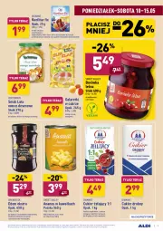 Gazetka promocyjna Aldi - Gazetka - ważna od 15.05 do 15.05.2021 - strona 9 - produkty: Ser, Gra, Borówka, Cukier, Ananas, Kawa, Diamant, Tera, Dżem, Winogrona, Galaretki, Owoce, Deser, Wino, Gala, Mango