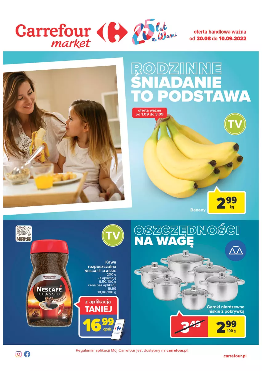 Gazetka promocyjna Carrefour - Gazetka Market - ważna 30.08 do 10.09.2022 - strona 1 - produkty: Kawa, Kawa rozpuszczalna