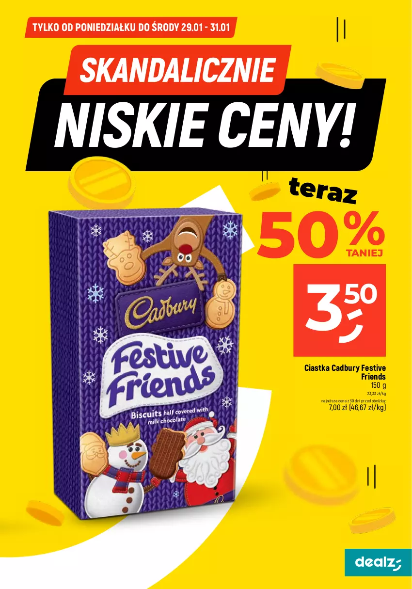 Gazetka promocyjna Dealz - Oszczędzaj każdego dnia! - ważna 29.01 do 31.01.2024 - strona 5 - produkty: Ciastka, Tera