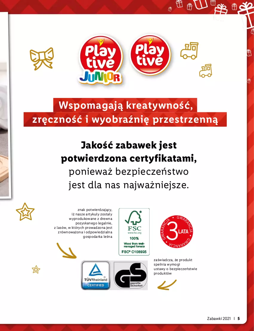 Gazetka promocyjna Lidl - KATALOG ZABAWKI 2021 - ważna 15.11 do 26.12.2021 - strona 5 - produkty: Piec