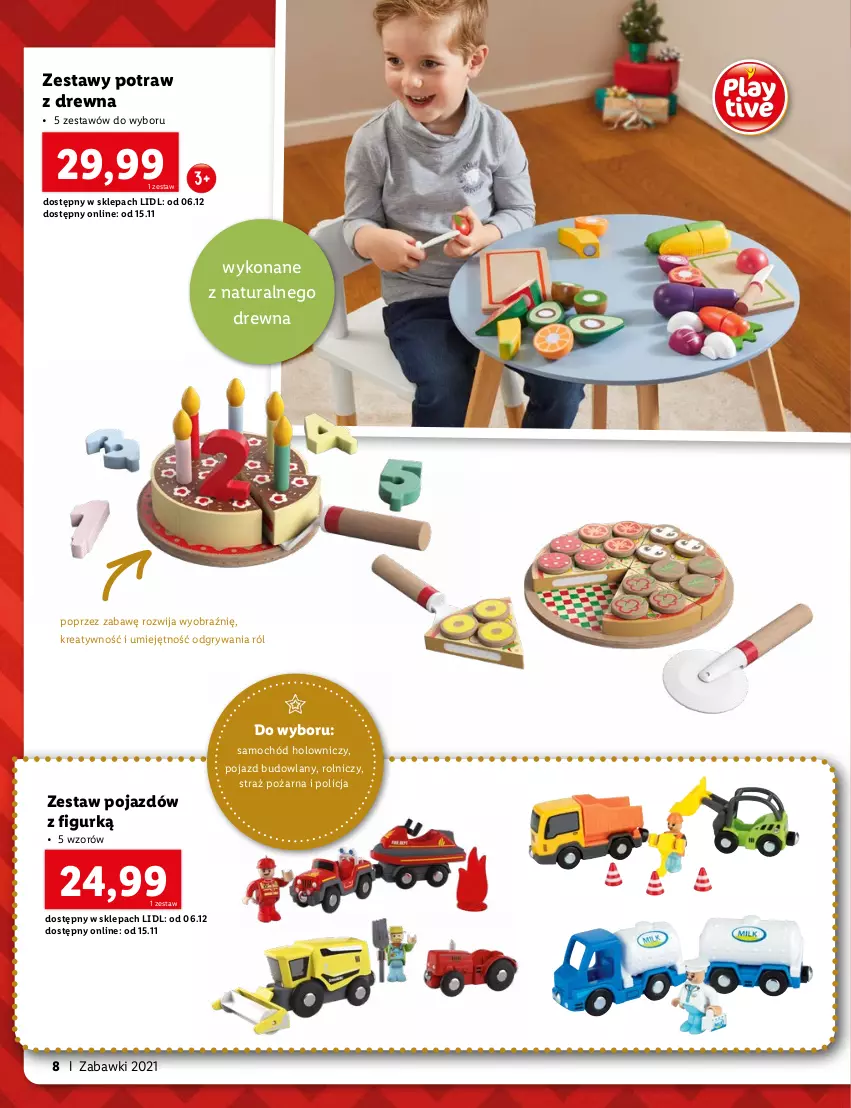 Gazetka promocyjna Lidl - KATALOG ZABAWKI 2021 - ważna 15.11 do 26.12.2021 - strona 8 - produkty: Gry, Pojazd, Samochód, Straż pożarna