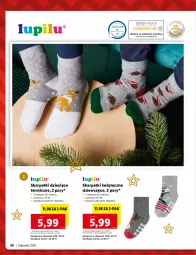 Gazetka promocyjna Lidl - KATALOG ZABAWKI 2021 - Gazetka - ważna od 26.12 do 26.12.2021 - strona 30 - produkty: Sok, Karp, Skarpetki, Dzieci