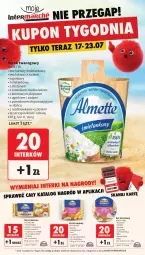 Gazetka promocyjna Intermarche - Gazetka promocyjna - Gazetka - ważna od 23.07 do 23.07.2025 - strona 10 - produkty: Piec, Chrzan, Maasdam, Ser, Jogurt, Serek, Pieprz, Serek twarogowy, Pieczarka, Hochland, Gouda, Rzodkiewka, Emmental, Almette