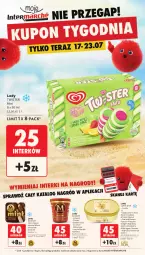 Gazetka promocyjna Intermarche - Gazetka promocyjna - Gazetka - ważna od 23.07 do 23.07.2025 - strona 11 - produkty: Top, Lion, Lody, Cappuccino
