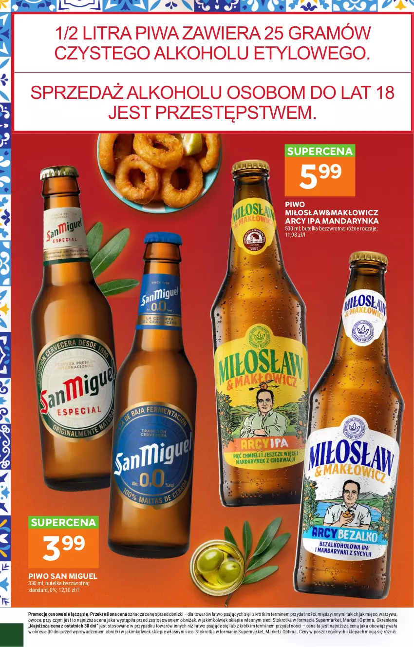Gazetka promocyjna Stokrotka - Kuchnia Iberyjska! - ważna 06.08 do 26.08.2026 - strona 7 - produkty: Gra, Mięso, Optima, Owoce, Piwa, Piwo, Warzywa
