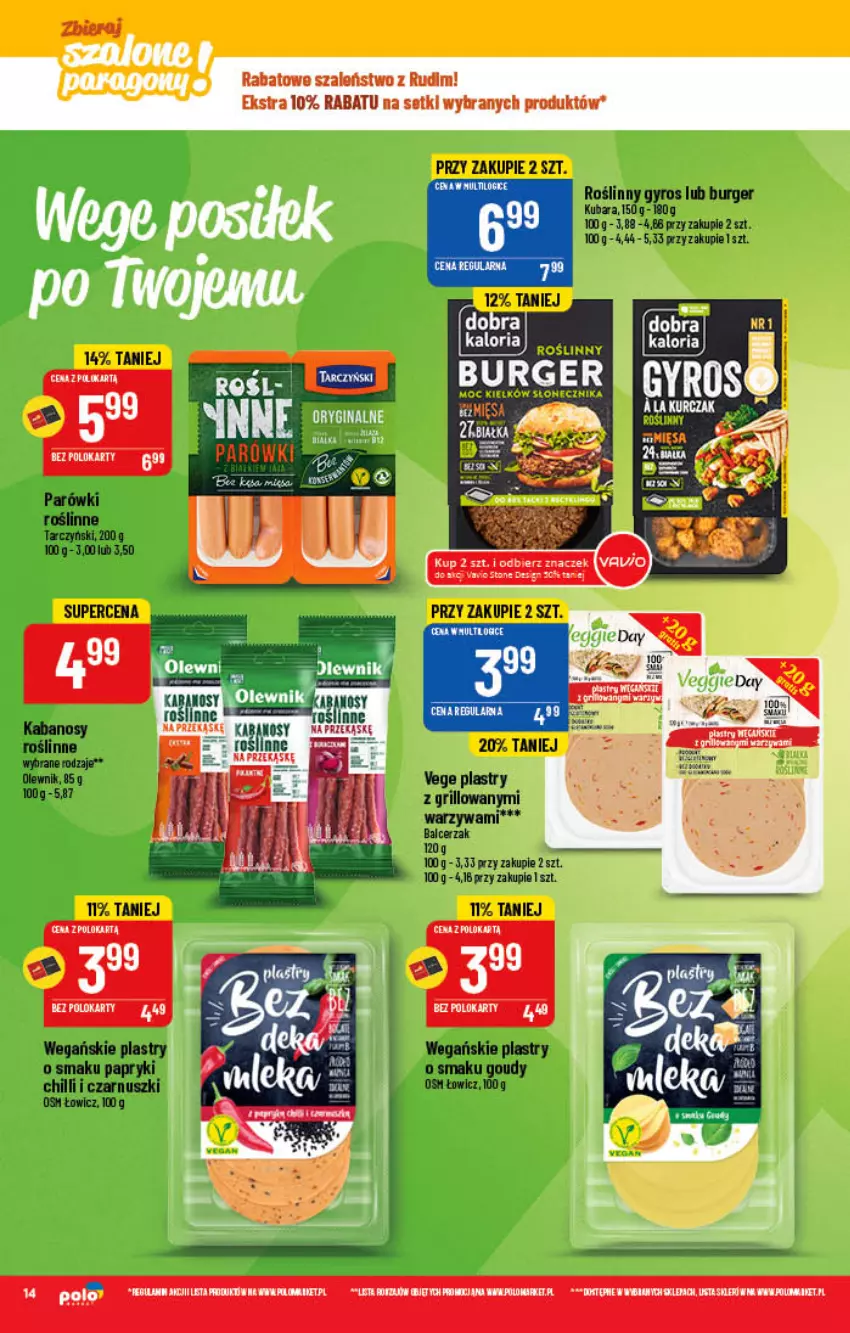 Gazetka promocyjna PoloMarket - Gazetka pomocyjna - ważna 16.03 do 22.03.2022 - strona 14 - produkty: Burger, Szal