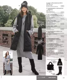 Gazetka promocyjna Bonprix - TWÓJ LOOK Z NUTĄ GLAMOUR - Gazetka - ważna od 10.05 do 10.05.2022 - strona 53 - produkty: Torebka, Sweter, Czapka, Kozaki, Kamizelka, Dżinsy, Wełna, Sukienka