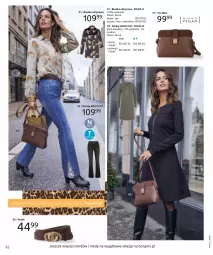 Gazetka promocyjna Bonprix - TWÓJ LOOK Z NUTĄ GLAMOUR - Gazetka - ważna od 10.05 do 10.05.2022 - strona 8 - produkty: Torebka, Pasek, Dżinsy, Wełna, Sukienka