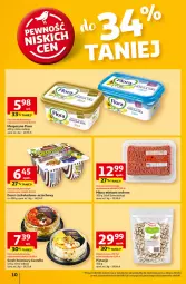 Gazetka promocyjna Auchan - Pewność Niskich Cen Hipermarket - Gazetka - ważna od 12.03 do 12.03.2025 - strona 12 - produkty: Pistacje, Mięso mielone, Ser, Serek, Margaryna, Deser, Flora, Mięso
