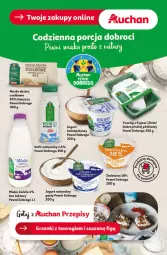 Gazetka promocyjna Auchan - Pewność Niskich Cen Hipermarket - Gazetka - ważna od 12.03 do 12.03.2025 - strona 33 - produkty: Jogurt naturalny, Twaróg, Jogurt, Kefir naturalny, Masło, Kefir, Mleko