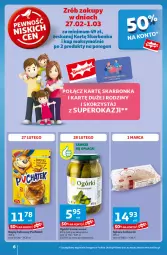 Gazetka promocyjna Auchan - Pewność Niskich Cen Hipermarket - Gazetka - ważna od 12.03 do 12.03.2025 - strona 6 - produkty: Ser, Królewski, Ogórki konserwowe, Sękacz, Kakao, Napój