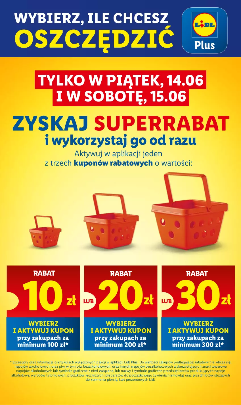 Gazetka promocyjna Lidl - GAZETKA - ważna 13.06 do 15.06.2024 - strona 3 - produkty: Gra, Karmi, Napoje, Znicz