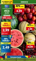 Gazetka promocyjna Lidl - GAZETKA - Gazetka - ważna od 15.06 do 15.06.2024 - strona 16 - produkty: Ser, Owoce, Chleb, Arbuz, Melon, Nektar