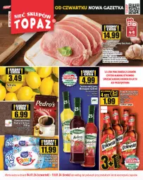 Gazetka promocyjna Topaz - Gazetka - Gazetka - ważna od 10.01 do 10.01.2024 - strona 1 - produkty: Piwa, Piwo, Gra, Królewski, Kawa mielona, Kawa, Schab wieprzowy, Syrop, Waga, Herbapol