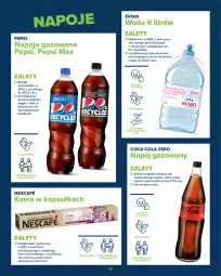 Gazetka promocyjna Carrefour - Gazetka Razem na rzecz tego, co dobre - Gazetka - ważna od 06.11 do 06.11.2022 - strona 10 - produkty: Nescafé, Por, Pepsi max, Kawa, Coca-Cola, Zdrowie, Napoje, LANA, Pepsi, Napój gazowany, Woda, Napój