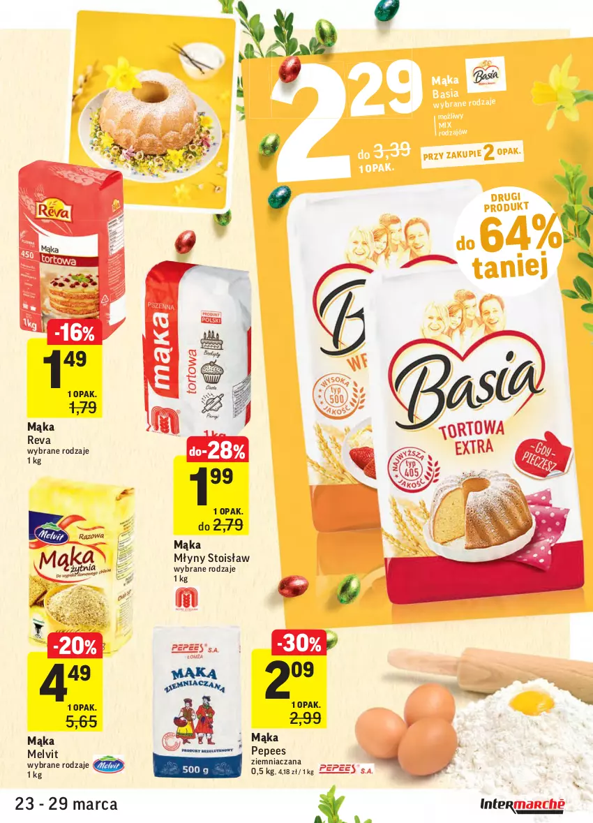 Gazetka promocyjna Intermarche - Wielkanoc - ważna 23.03 do 29.03.2021 - strona 29 - produkty: Basia, EPEE, Mąka, Melvit