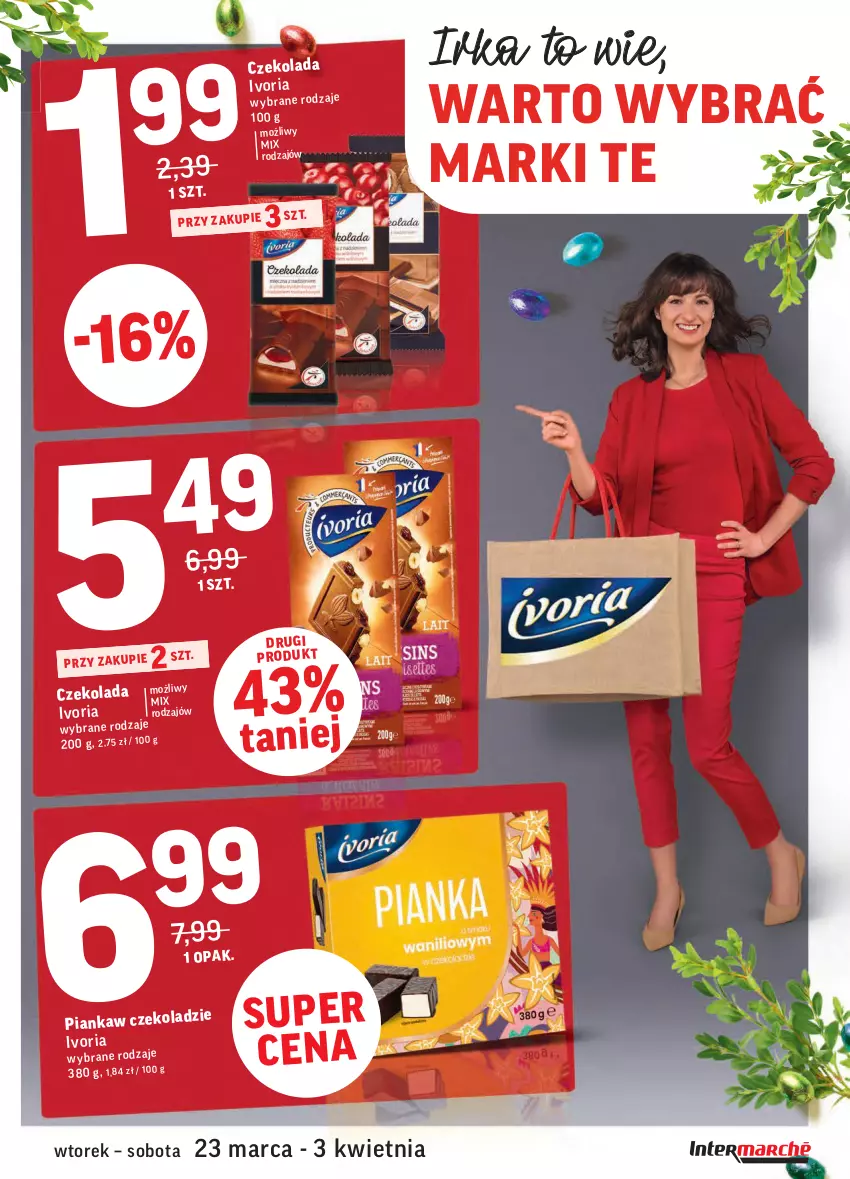 Gazetka promocyjna Intermarche - Wielkanoc - ważna 23.03 do 29.03.2021 - strona 7 - produkty: Czekolada