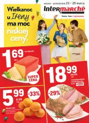 Gazetka promocyjna Intermarche - Wielkanoc - Gazetka - ważna od 29.03 do 29.03.2021 - strona 1 - produkty: Piec, Ser, Duda, Edam, Schab pieczony