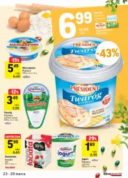 Gazetka promocyjna Intermarche - Wielkanoc - Gazetka - ważna od 29.03 do 29.03.2021 - strona 27 - produkty: Ser, Twaróg, Piątnica, Jogurt, Mascarpone
