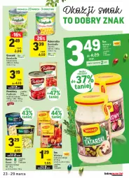 Gazetka promocyjna Intermarche - Wielkanoc - Gazetka - ważna od 29.03 do 29.03.2021 - strona 37 - produkty: Sos, Ser, Bonduelle, Winiary, Pudliszki, Pomidory, Groszek, Kukurydza, Knorr, LG
