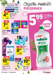 Gazetka promocyjna Intermarche - Wielkanoc - Gazetka - ważna od 29.03 do 29.03.2021 - strona 41 - produkty: Ludwik, Bref, Pasta do zębów, Tampony, Płyn do płukania, Kulki do wc, Always, Podpaski, O.B., Lenor, Blend-a-Med