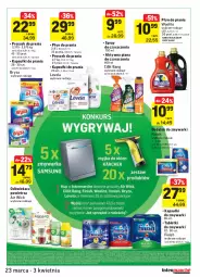 Gazetka promocyjna Intermarche - Wielkanoc - Gazetka - ważna od 29.03 do 29.03.2021 - strona 43 - produkty: Płyn do prania, Spray do czyszczenia, Finish, Lovela, Air Wick, Tablet, Proszek do prania, Cillit Bang, Woolite, Odświeżacz powietrza, Zmywarki, Bryza, Kapsułki do prania, Tabletki do zmywarki