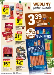 Gazetka promocyjna Intermarche - Wielkanoc - Gazetka - ważna od 29.03 do 29.03.2021 - strona 9 - produkty: Krakus, Kiełbasa krakowska, Madej Wróbel, Pasztet, Kiełbaski pieprzowe, Pieprz, Morliny, Frankfurterki, Kabanos, Kiełbasa, Olewnik, Berlinki