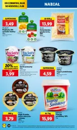 Gazetka promocyjna Lidl - GAZETKA - Gazetka - ważna od 31.08 do 31.08.2025 - strona 30 - produkty: Danone, Tarta, Pilos, POLMLEK
