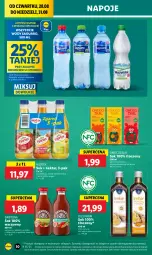 Gazetka promocyjna Lidl - GAZETKA - Gazetka - ważna od 31.08 do 31.08.2025 - strona 32 - produkty: Kurkuma, Sok, Oleofarm, Napoje, Sok jabłkowy, Oleo, Nektar, Imbir, Fa