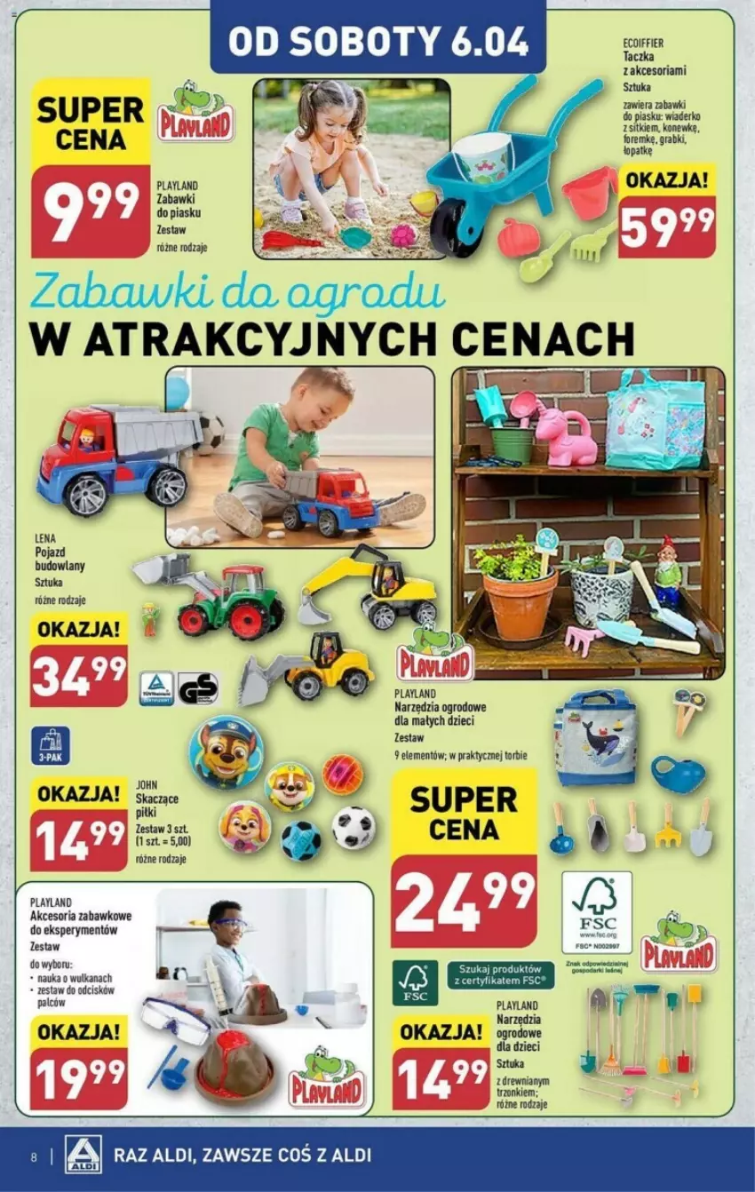 Gazetka promocyjna Aldi - ważna 02.04 do 08.04.2024 - strona 11 - produkty: Dzieci, Pojazd