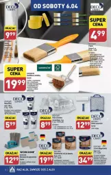 Gazetka promocyjna Aldi - Gazetka - ważna od 08.04 do 08.04.2024 - strona 2 - produkty: Ser, Por, Zestaw pędzli, Cynk, Klej, Lazur, Olej, Szufelka, Kokos, Lakier, Masa szpachlowa, Fa