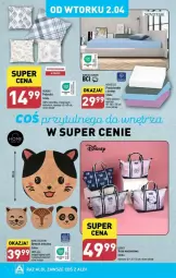 Gazetka promocyjna Aldi - Gazetka - ważna od 08.04 do 08.04.2024 - strona 9 - produkty: Dywanik, Prześcieradło, Disney, Wełna, Torba, Dzieci, Poduszka, Dywan