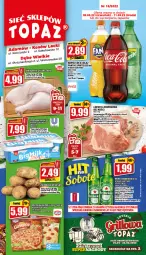 Gazetka promocyjna Topaz - Gazetka - Gazetka - ważna od 11.05 do 11.05.2022 - strona 1 - produkty: Piwo, Kurczak, Sok, Gry, Heineken, Lody, Pizza, Fanta, Waga, Grill, Sprite, Napój, Fa